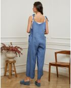 Combinaison 100% Lin Gadjy indigo