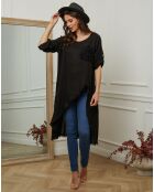 Tunique 100% Lin Galopine noire