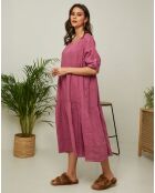 Robe Lantana vieux rose