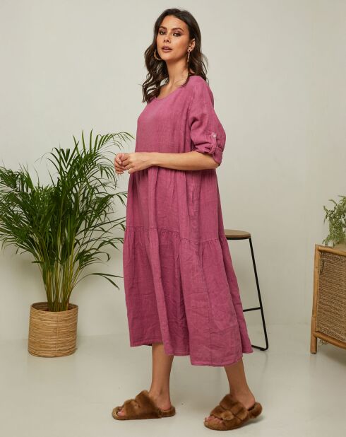 Robe Lantana vieux rose