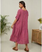 Robe Lantana vieux rose