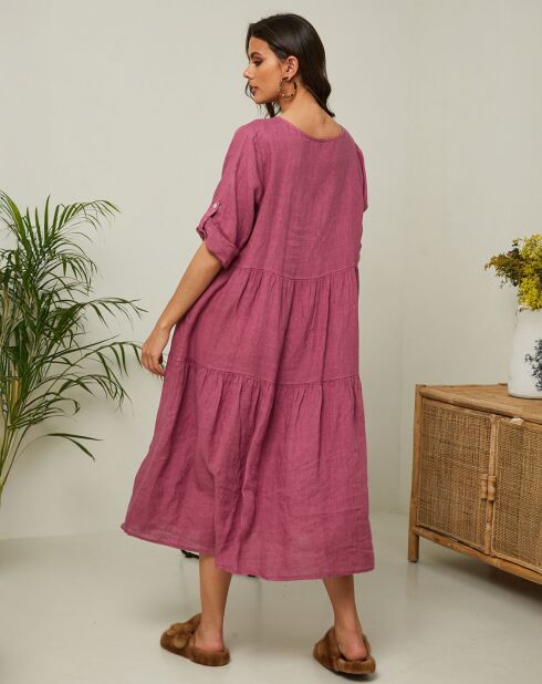 Robe Lantana vieux rose