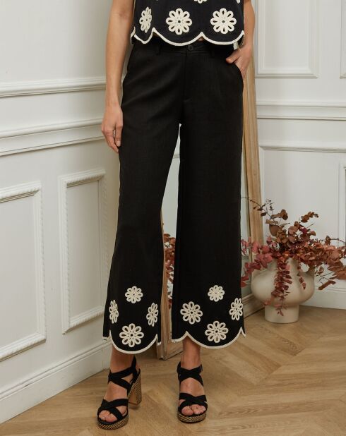 Pantalon Marlone noir