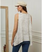 Top 100% Lin Mylene beige