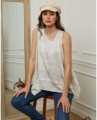 Top 100% Lin Mylene beige