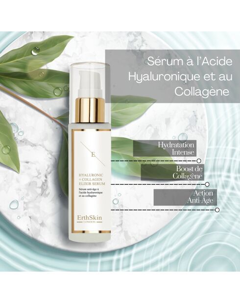 Serum met hyaluronzuur en collageen - 60 ml