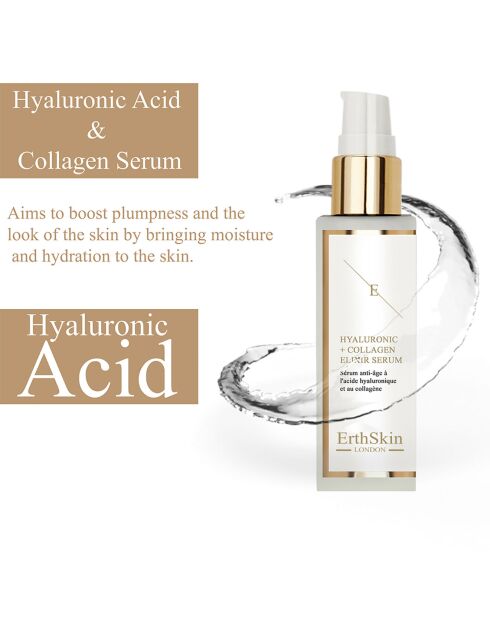 Serum met hyaluronzuur en collageen - 60 ml