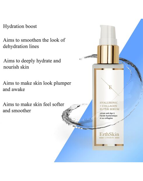 Serum met hyaluronzuur en collageen - 60 ml