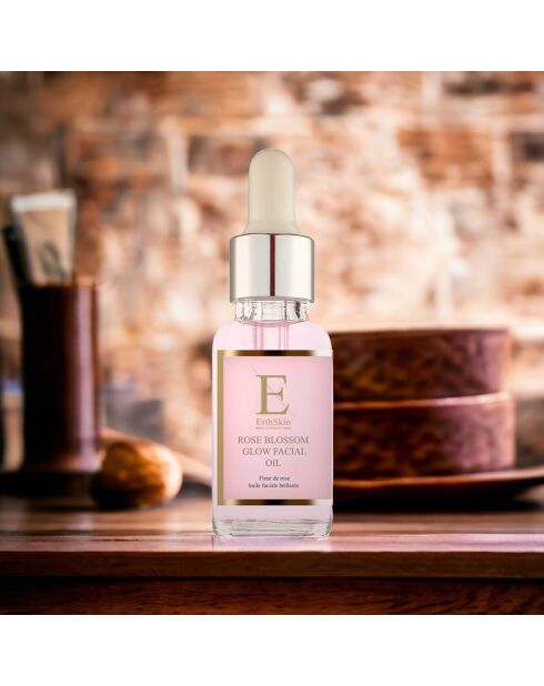 Huile Visage Éclat Fleur de Rose - 30 ml