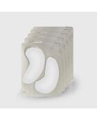 Doppelte Kollagen- und Rosenhydrogel-Augenklappen — 5 Paar