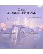 Masque LED sans fil à 3 couleurs