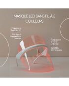 Masque LED sans fil à 3 couleurs