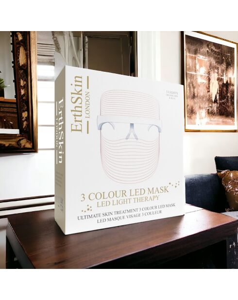 Masque LED sans fil à 3 couleurs