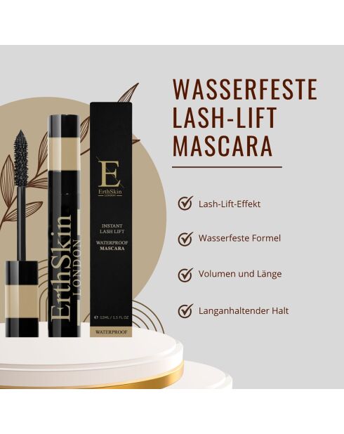 Waterdichte mascara voor wimperversteviging - 12 ml