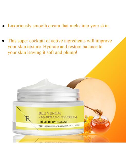 Bienengift- und Manukahonigcreme - 50 ml