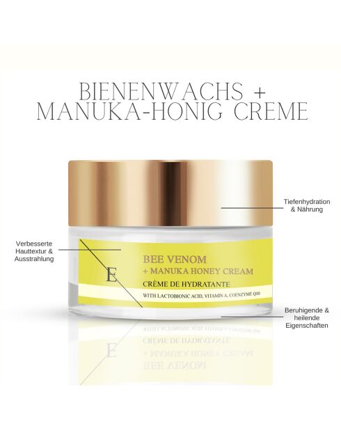 Bienengift- und Manukahonigcreme - 50 ml