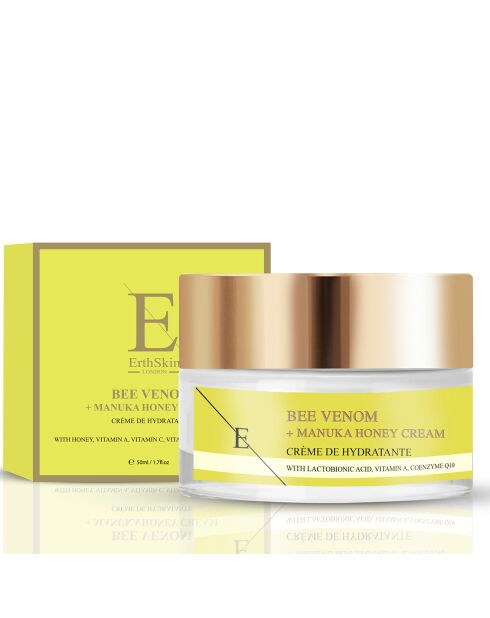 Crème au venin d'abeille et au miel de Manuka - 50 ml