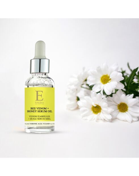 Olio siero al veleno d'api e miele di Manuka - 30ml