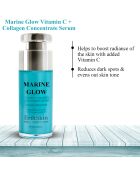 Marine Glow Konzentriertes Serum mit Vitamin C und Kollagen, 30 ml