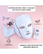 Masque LED visage et cou 7 couleurs Édition limitée