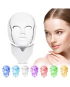 Masque LED visage et cou 7 couleurs Édition limitée