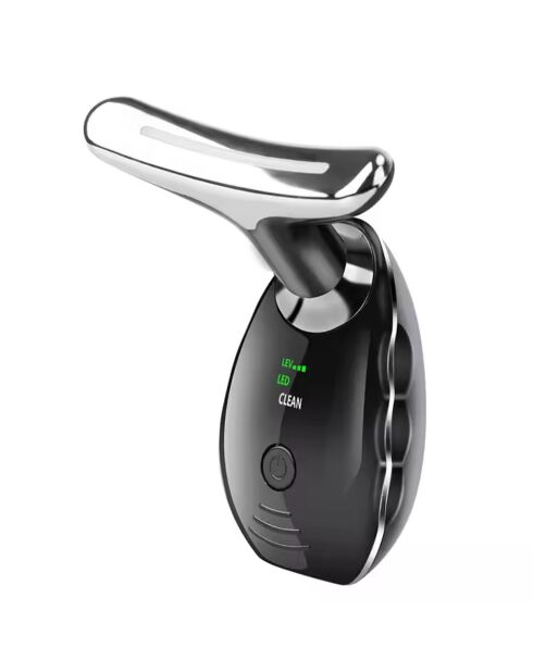 Masseur Visage & Cou Anti-Age noir