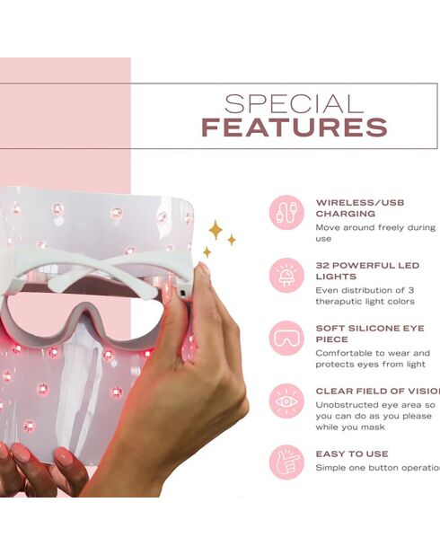 Glow Mask & Renewal door LED-licht