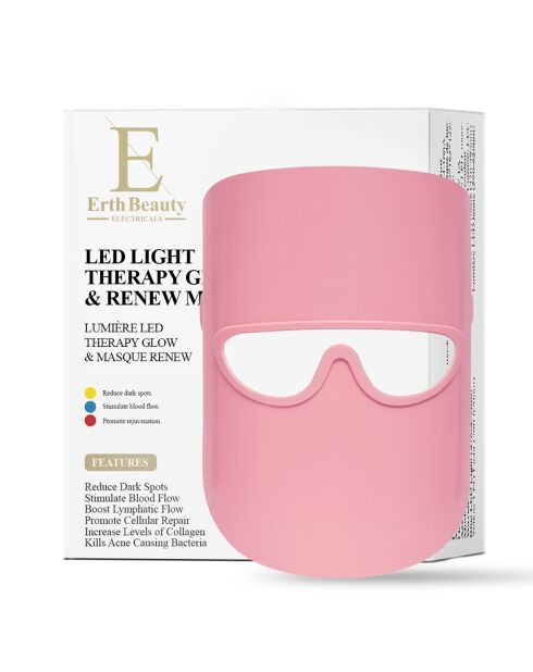 Masque Eclat & Renouvellement par Lumière LED