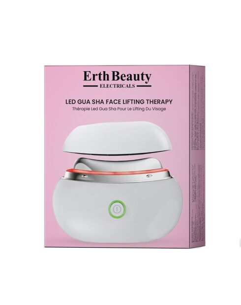 Wit Gua Sha LED-apparaat voor facelifttherapie