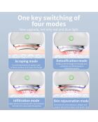 Wit Gua Sha LED-apparaat voor facelifttherapie