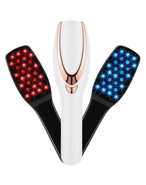 Witte geavanceerde LED-borstel voor haargroei