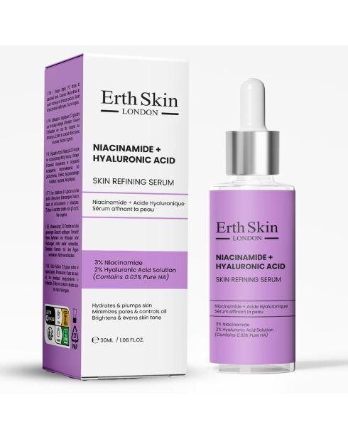 Huidverstevigend serum met niacinamide en hyaluronzuur - 30 ml