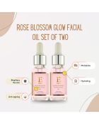 2 Rose Flower Radiance gezichtsoliën
