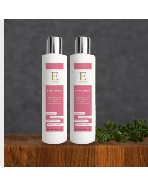 2 bodylotions Hyaluronzuur + collageen 2