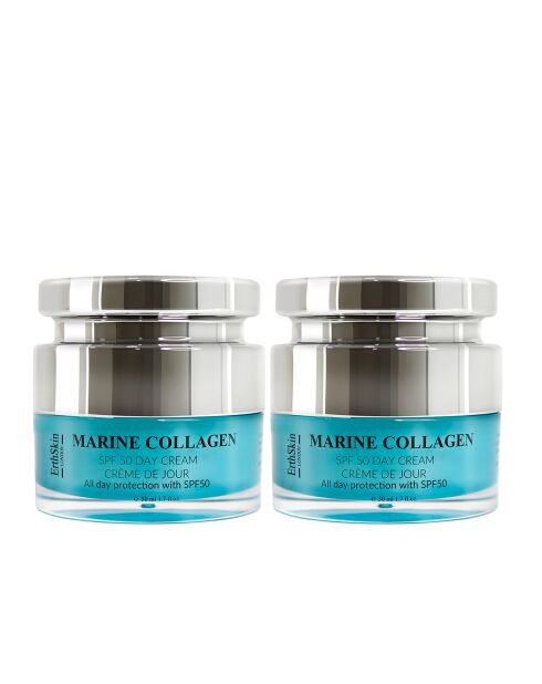 2 cremas de día con colágeno marino SPF50