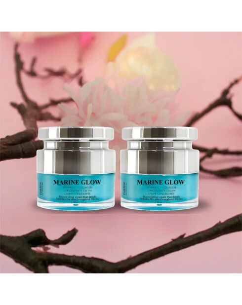 2 cremas concentradas de vitamina C Marine Glow