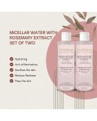 2 Mizellenwasser mit Rosmarinextrakt