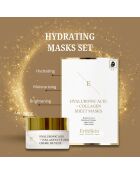 Hyaluronsäure- und Kollagenmaske + Pro Age Augenkonturcreme mit Hyaluronsäure und Kollagen - 2 Stück