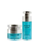 Geconcentreerd serum met vitamine C en collageen van Marine Glow + geconcentreerde crème met vitamine C van Marine Glow - 2 stuks