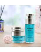 Geconcentreerd serum met vitamine C en collageen van Marine Glow + geconcentreerde crème met vitamine C van Marine Glow - 2 stuks