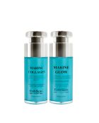 Marine Collagen Night Repair Serum + Marine Glow Vitamine C en Collageen Geconcentreerd Serum - 2 stuks