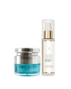 Hyaluronsäure- und Kollagen-Serum + Marine Collagen Night Repair Cream - 2 Stück