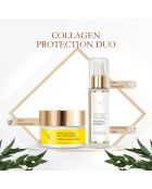 Kollagen-Tagescreme SPF 50 + Hyaluronsäure- und Kollagen-Serum - 2 Stück