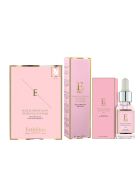 Rose Flower Glow gezichtsolie + Rose Flower Glow Hydrogel oogkussentjes + Plumping Rose Flower Glow Lipgloss - 3 stuks