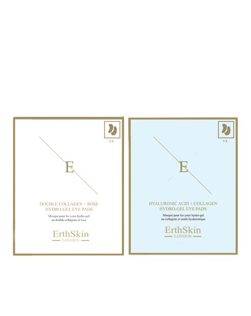 Cuscinetti per gli occhi in idrogel di acido ialuronico + cuscinetti per gli occhi in idrogel di collagene - 2 pezzi