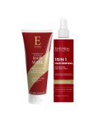 Mascarilla capilar profesional 15 en 1 para la renovación del cabello + Mascarilla capilar con ácido hialurónico y colágeno