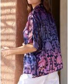 Blouse en Soie mélangée Clyde lilas
