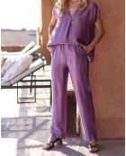 Pantalon Pamela lilas