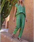 Pantalon Pamela menthe