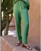 Pantalon Pamela menthe